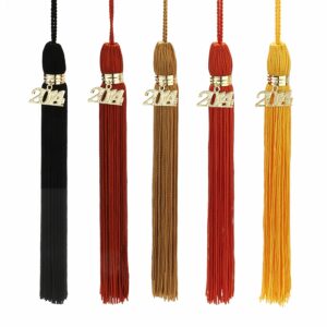JUMBO TASSEL GOLD YEAR DATE 7